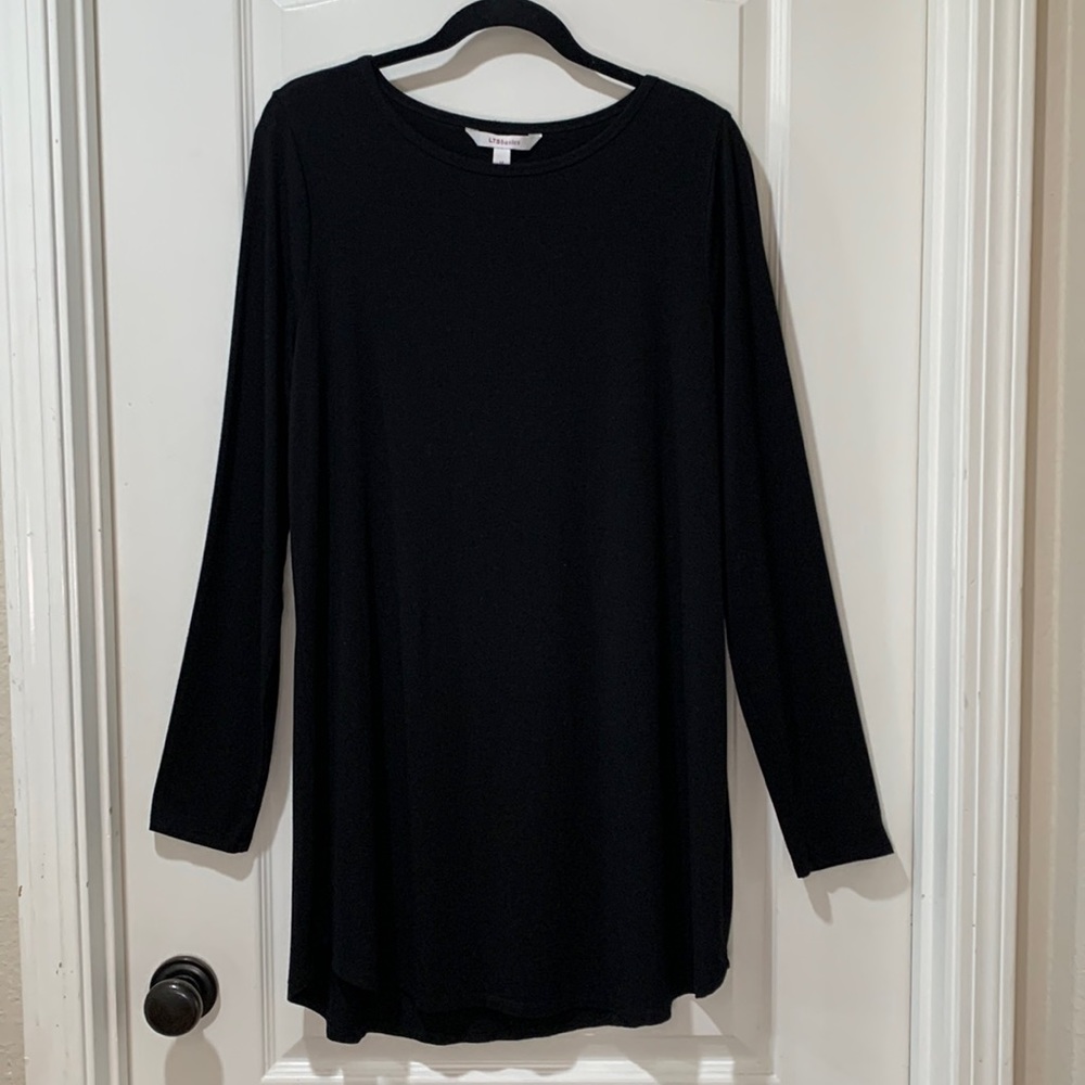 Long Tall Sally black tunic, never worn, M